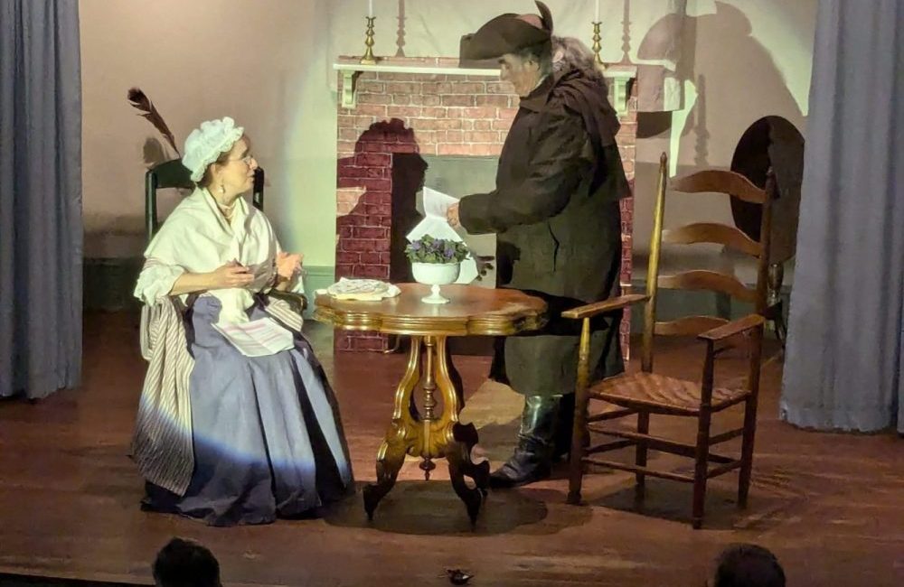 Revolutionary Tea on a Gambrel Roof