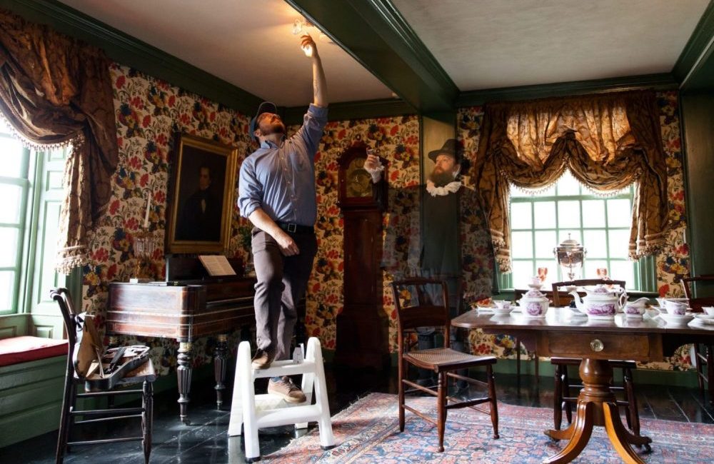 “The Ghosts We Work With” Exhibit Opening and Ghost Story Open Mic